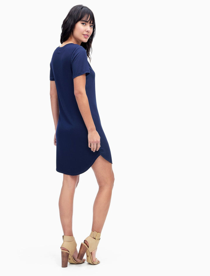 Splendid - Pocket Tee Dress Academy Navy