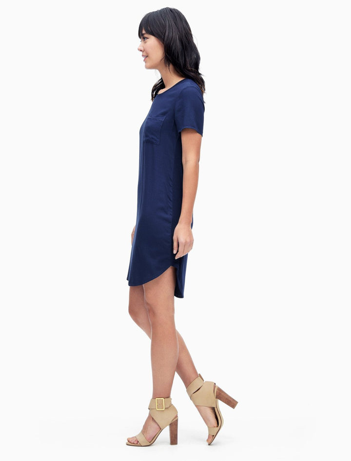 Splendid - Pocket Tee Dress Academy Navy