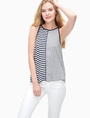 Splendid - Mixed Stripe Tank Navy