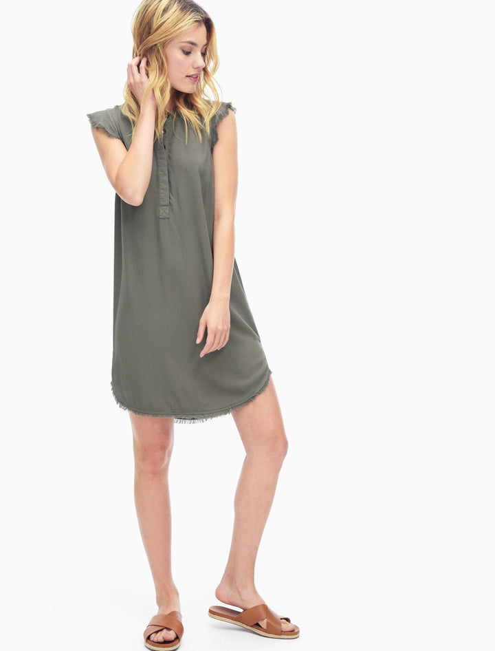 Splendid - Henley Dress Military Olive