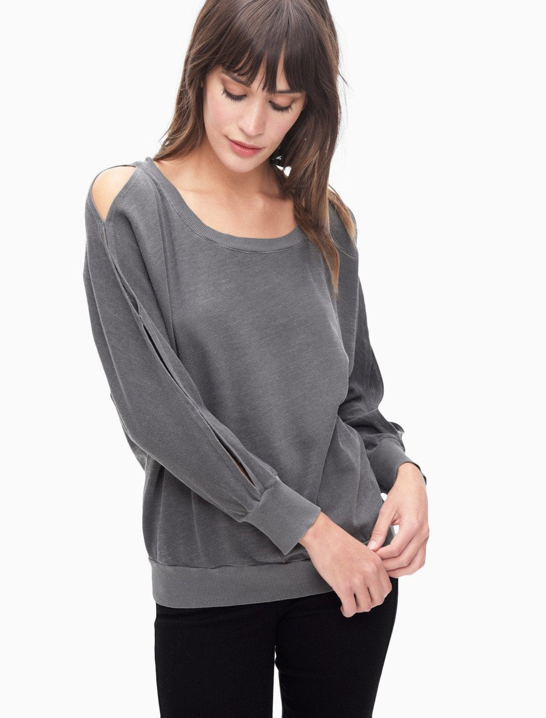 Splendid - Double Cut Out Pullover Lead