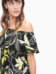 Splendid - Tropic Floral Off Shoulder Dress
