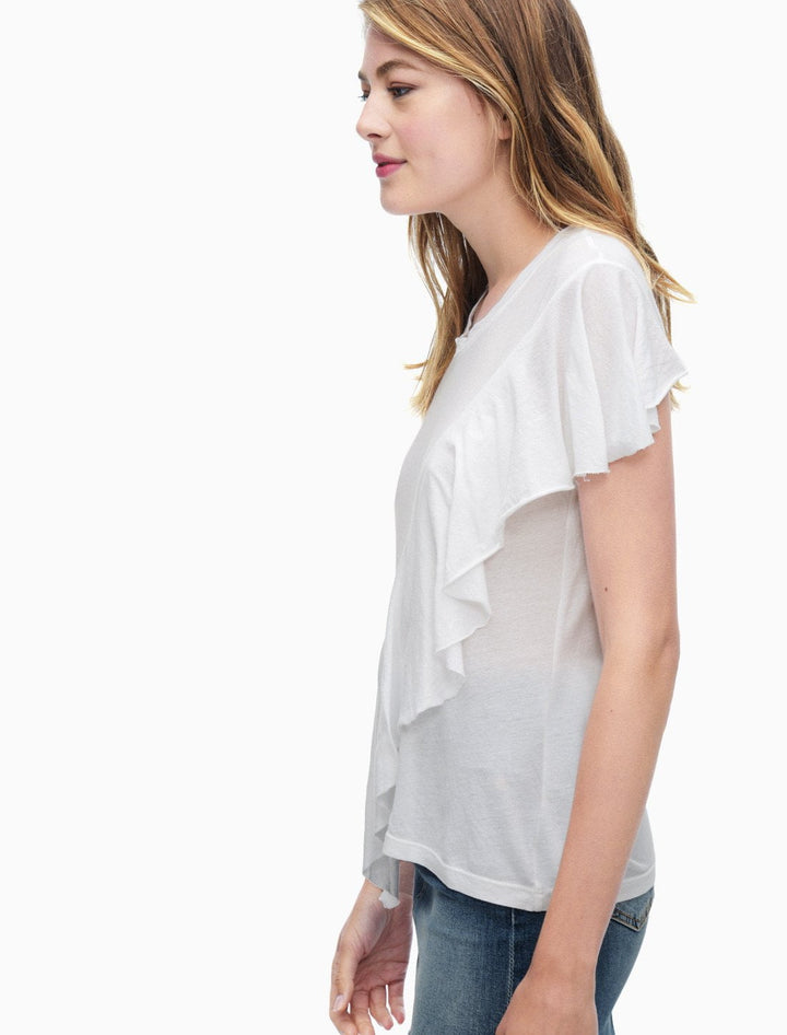 Splendid - Ruffle Tee Paper