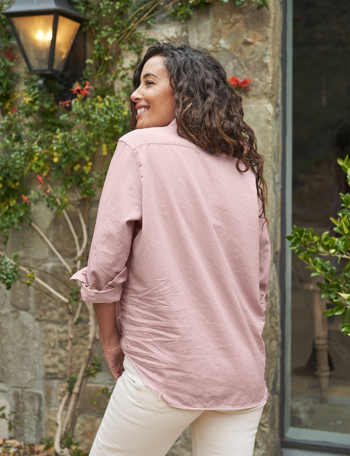 Frank & Eileen - Eileen Relaxed Button-Up Shirt in Ballerina