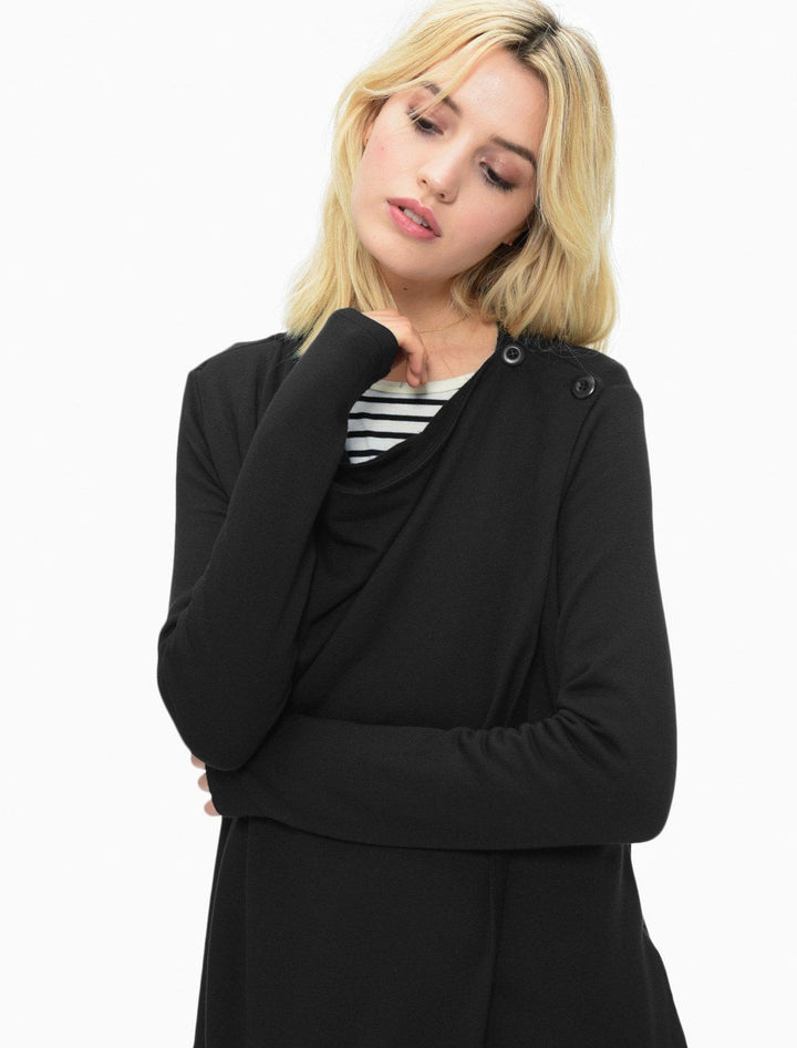 Splendid - Super Soft Brushed French Terry Crossover Cardi