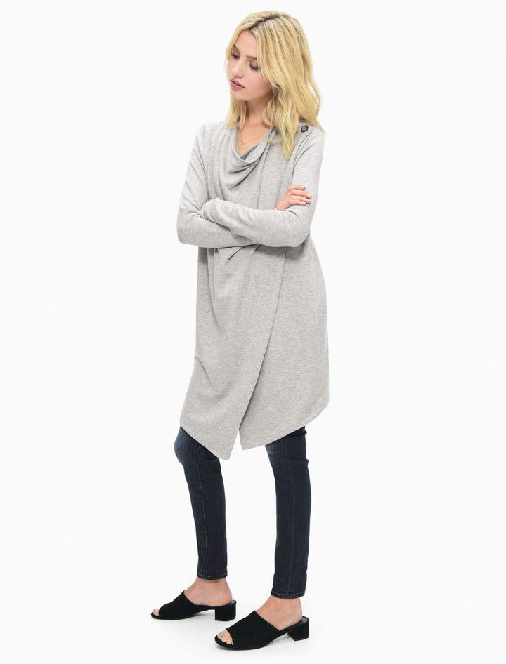 Splendid -  Super Soft Brushed French Terry Crossover Cardi
