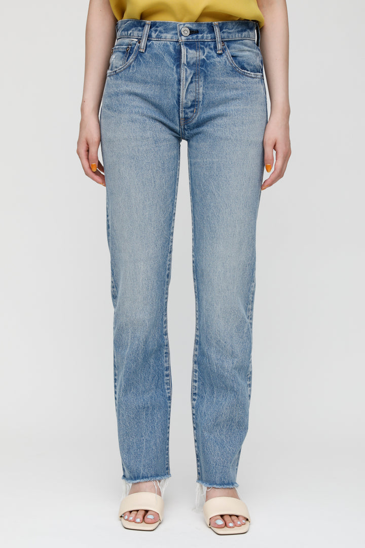 Moussy - MV Siena Straight in Blue Denim