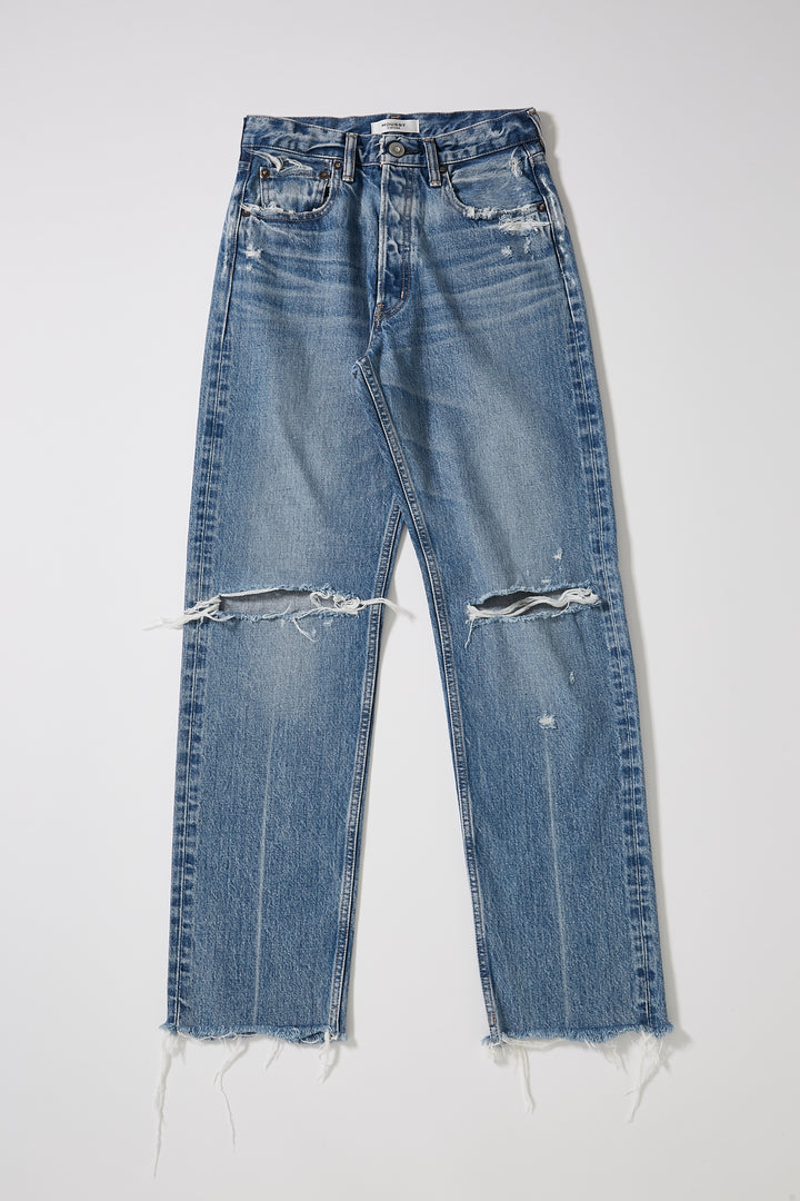 Moussy - MV Viola Wide Straight in Light Blue
