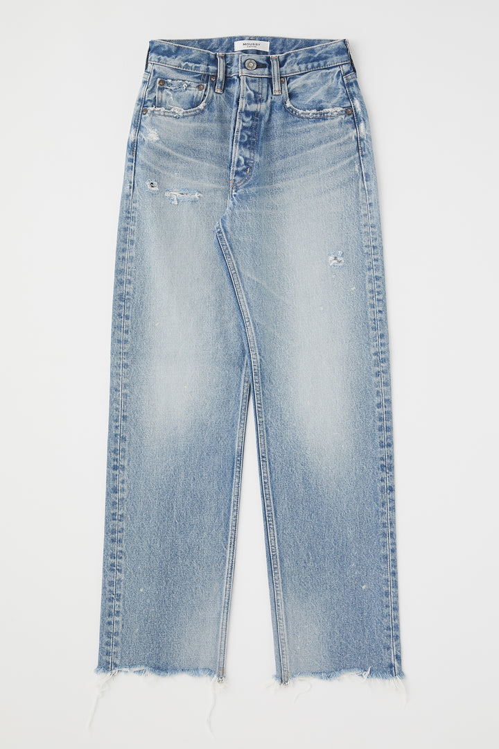 Moussy - MV Lomita Cropped Wide Straight in Blue
