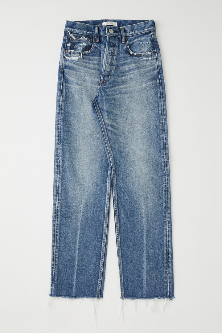 Moussy - MV Ashleys Wide Straight in Blue
