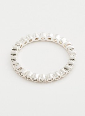 Gorjana - Candice Shimmer Ring Silver - Size 8