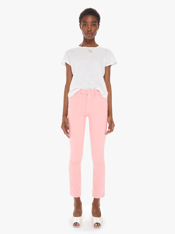 Mother Denim - The Mid Rise Dazzler Ankle In Qtp - Quartz Pink