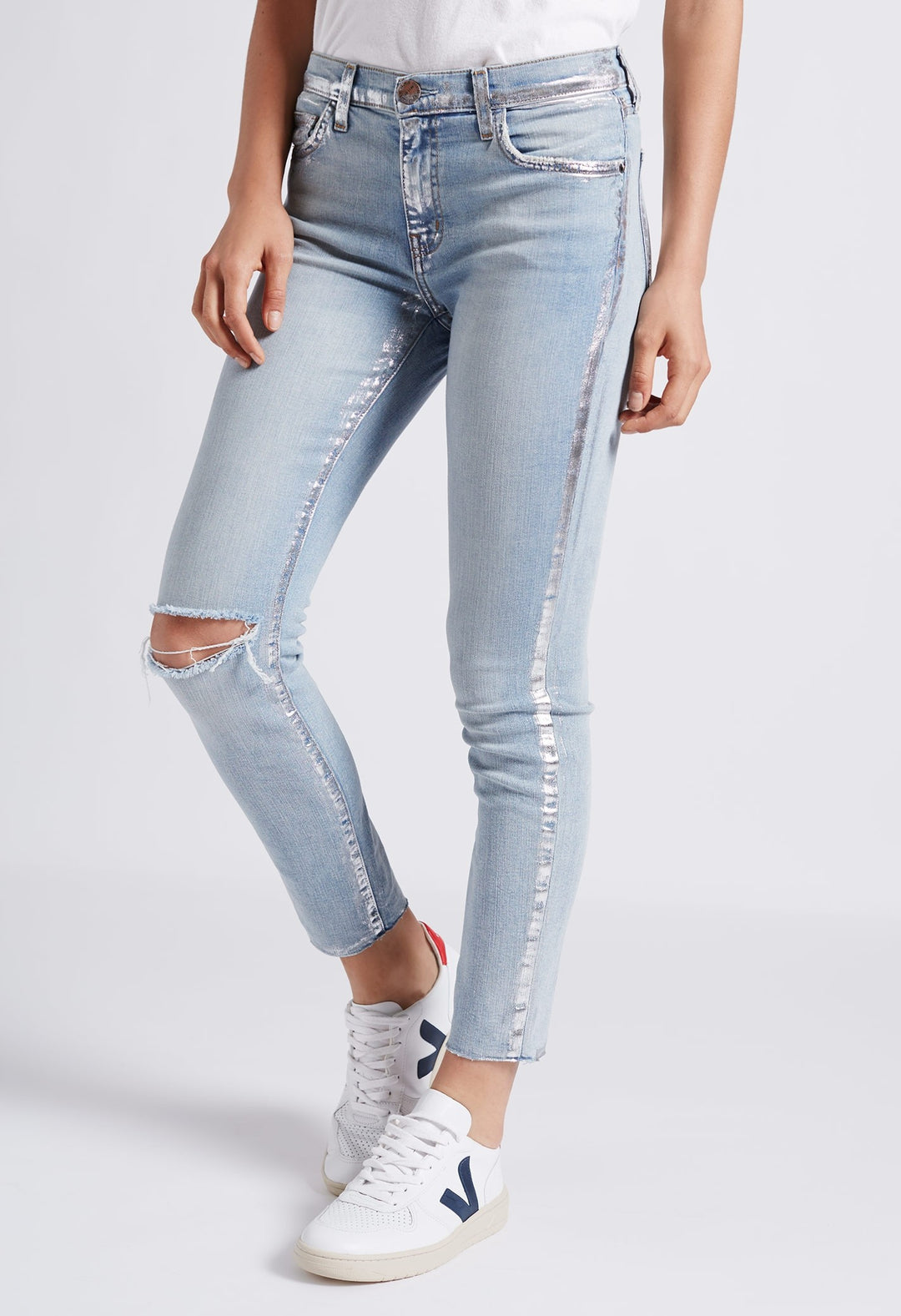 Current Elliott - The High Waist Stiletto Skinny Jean
