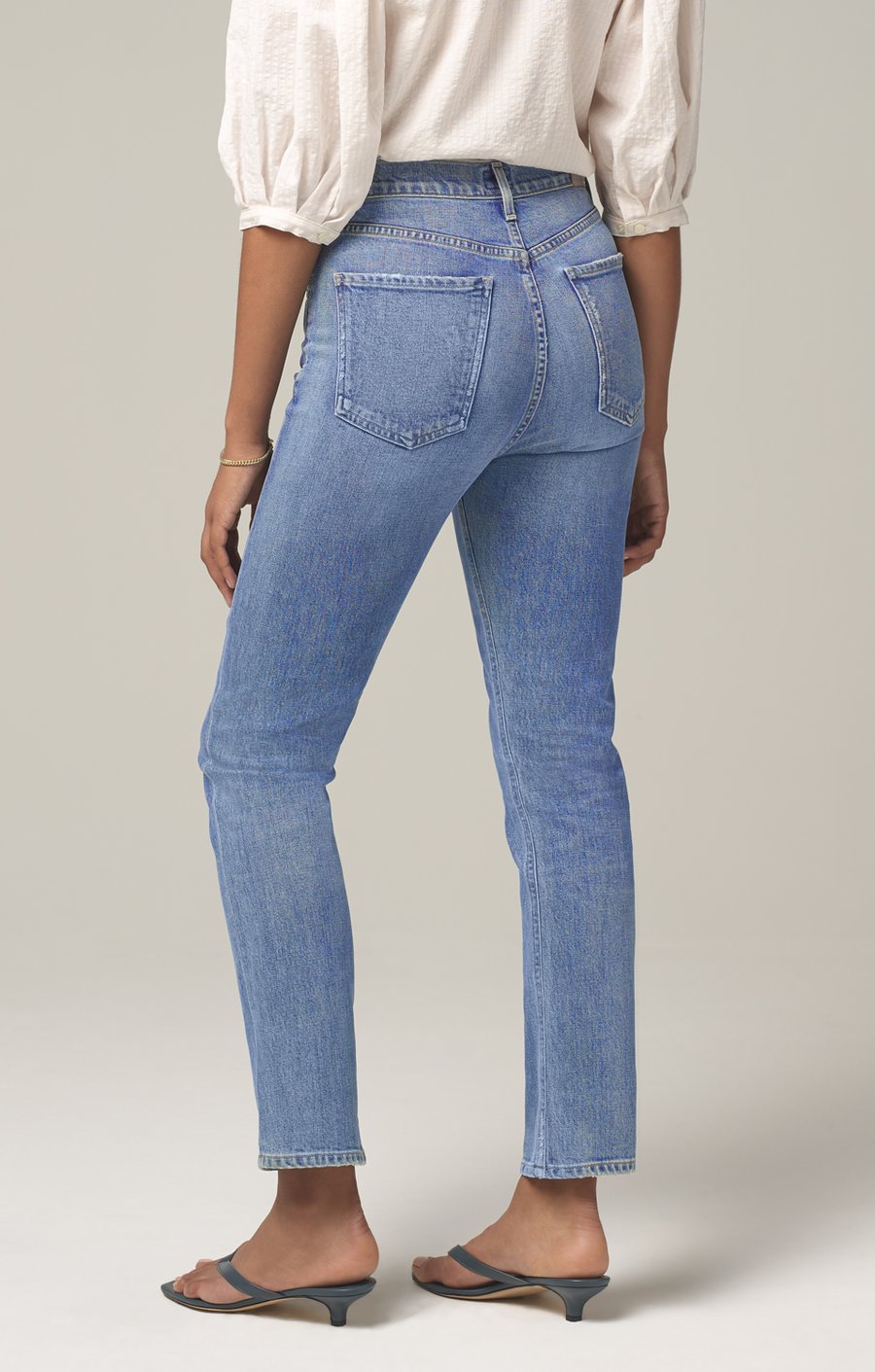 Citizens of Humanity - Charlotte High Rise Straight Jeans in Taboo