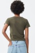 Citizens of Humanity - Grace Pocket Tee in Dark Olive