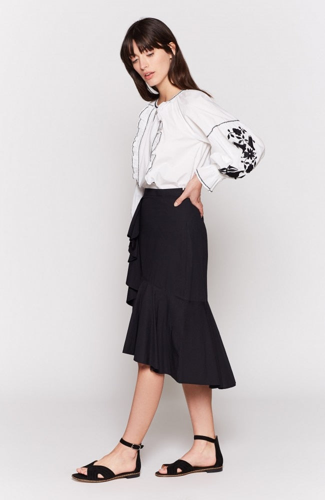 JOIE - Cleavanta in Clean White/ Caviar