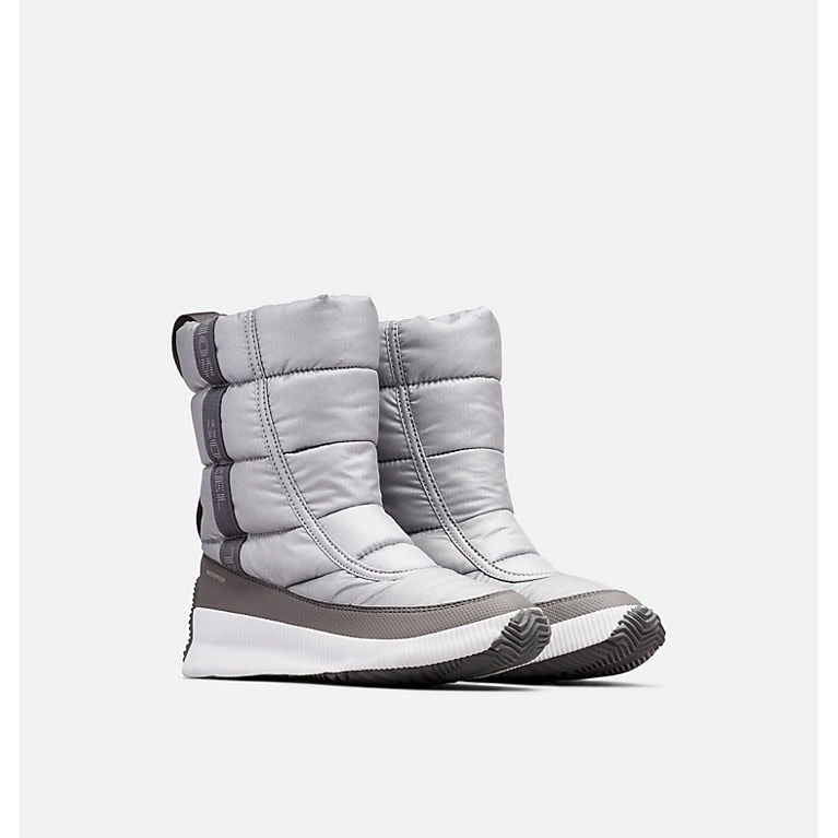 SOREL - Out n About Puffy Mid Pure Silver
