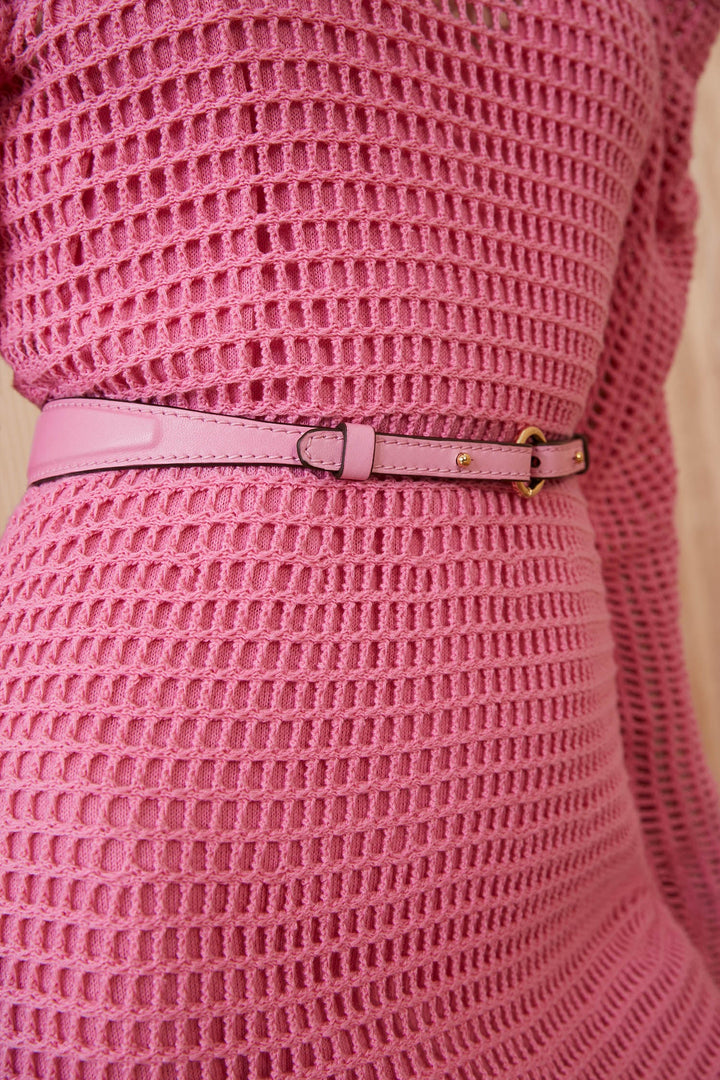 Ulla Johnson - Esme Skinny Belt in Rosebloom