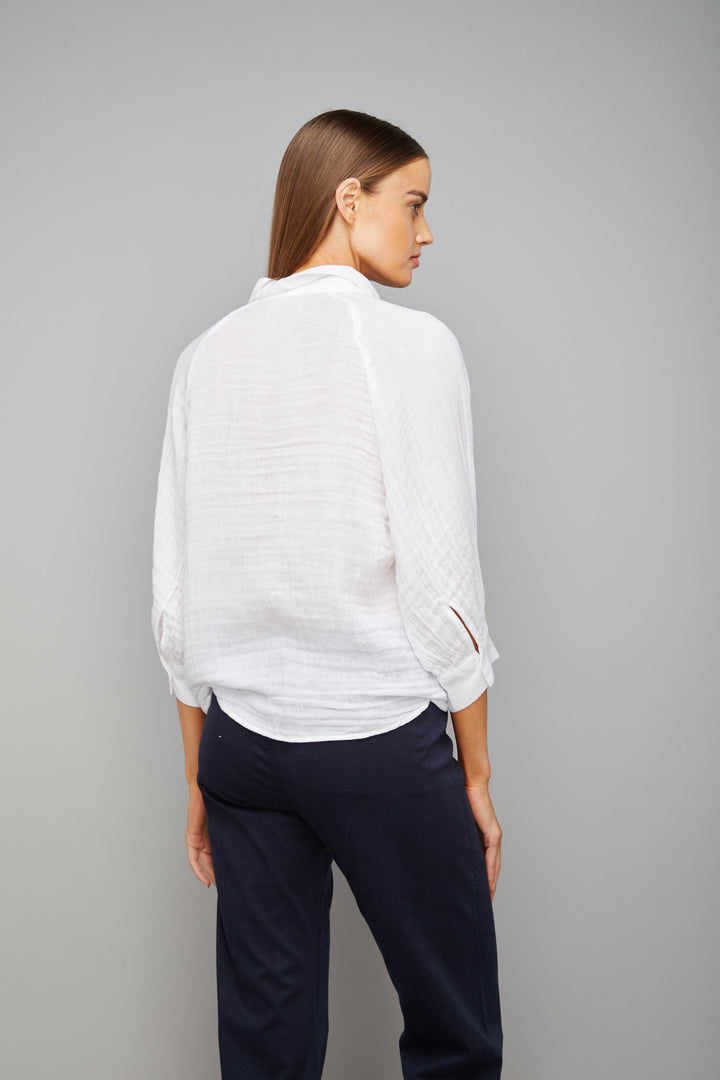 SUNDAYS - Ashlyn Top shown in white comes in Smoke