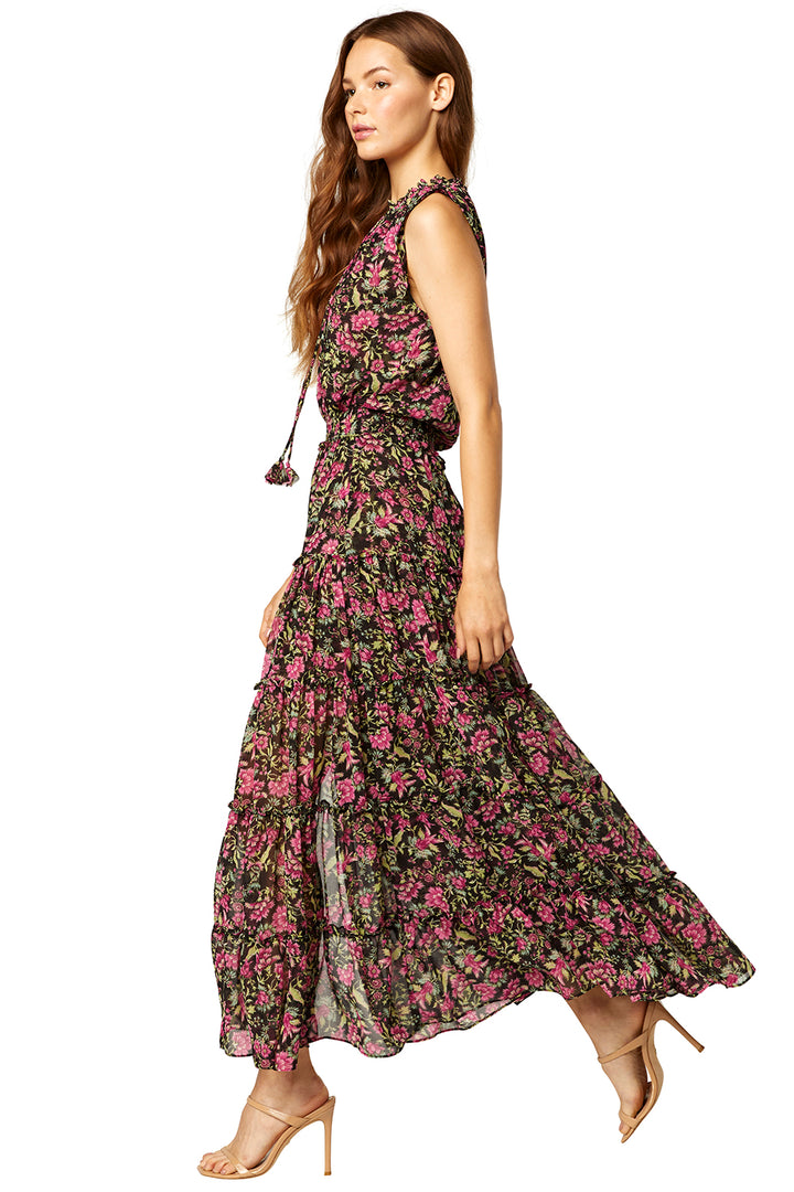 Misa - Hollen Dress in Flora Fuschia Dresses