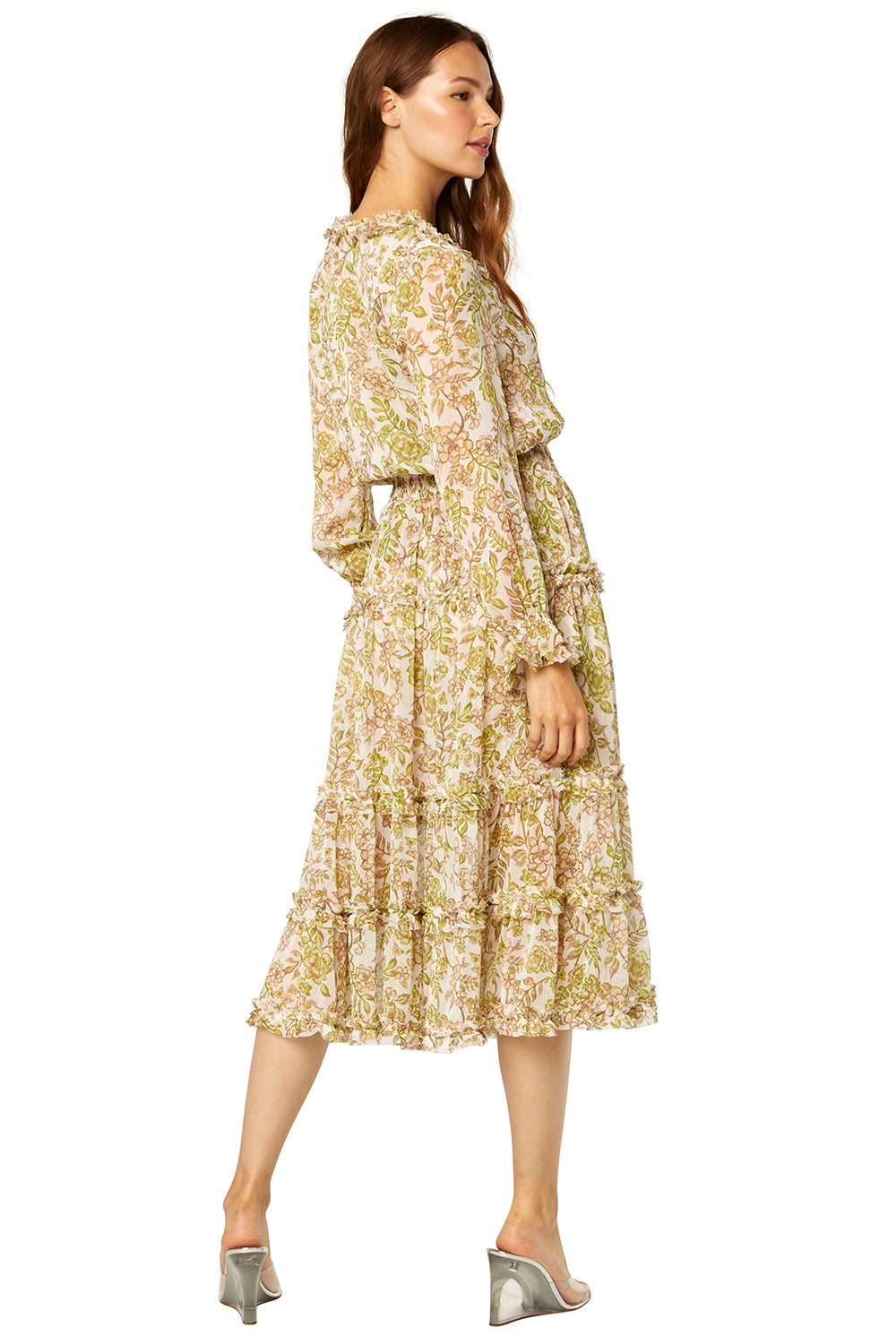 Misa - Nora Dress in Green Goddess Dresses
