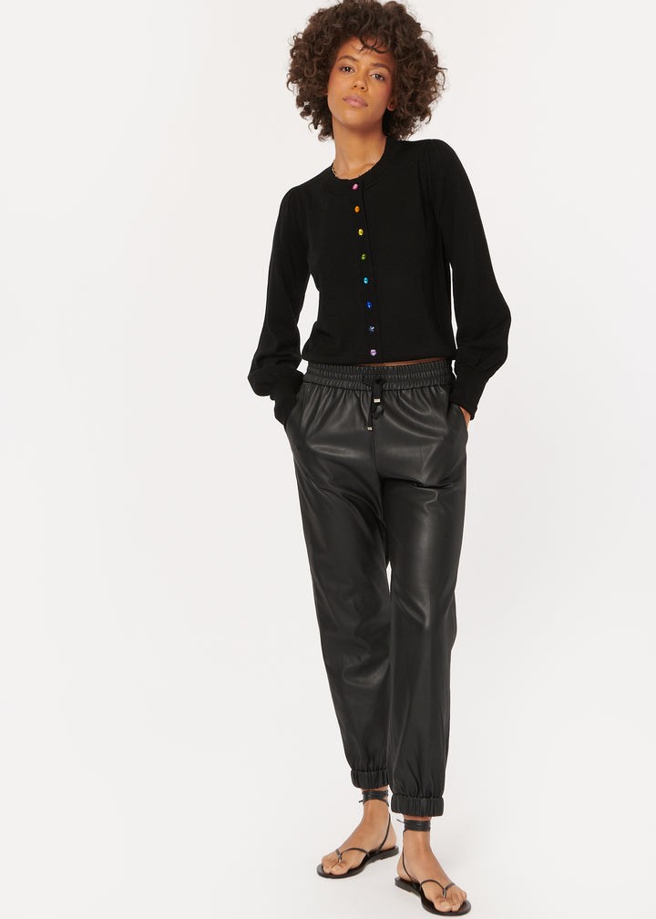 Cami NYC - Dalton Vegan Leather Pant in Black