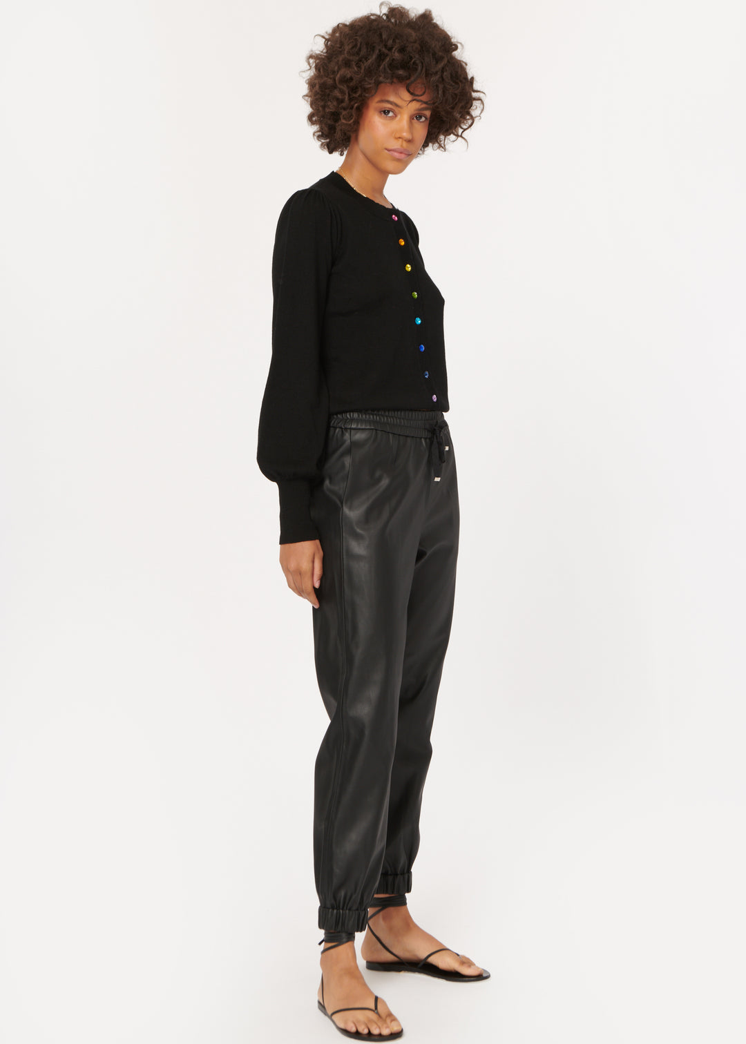 Cami NYC - Dalton Vegan Leather Pant in Black