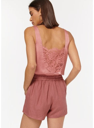Cami NYC - Marleny Charmeuse Cami in Cordial