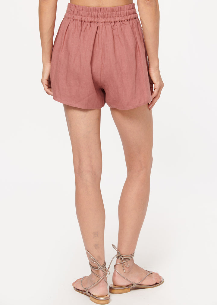 Cami NYC - Jillian Linen Short in Cordial