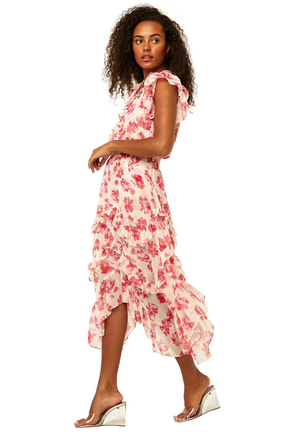 Misa - Dakota Dress in Watermelon Blossom
