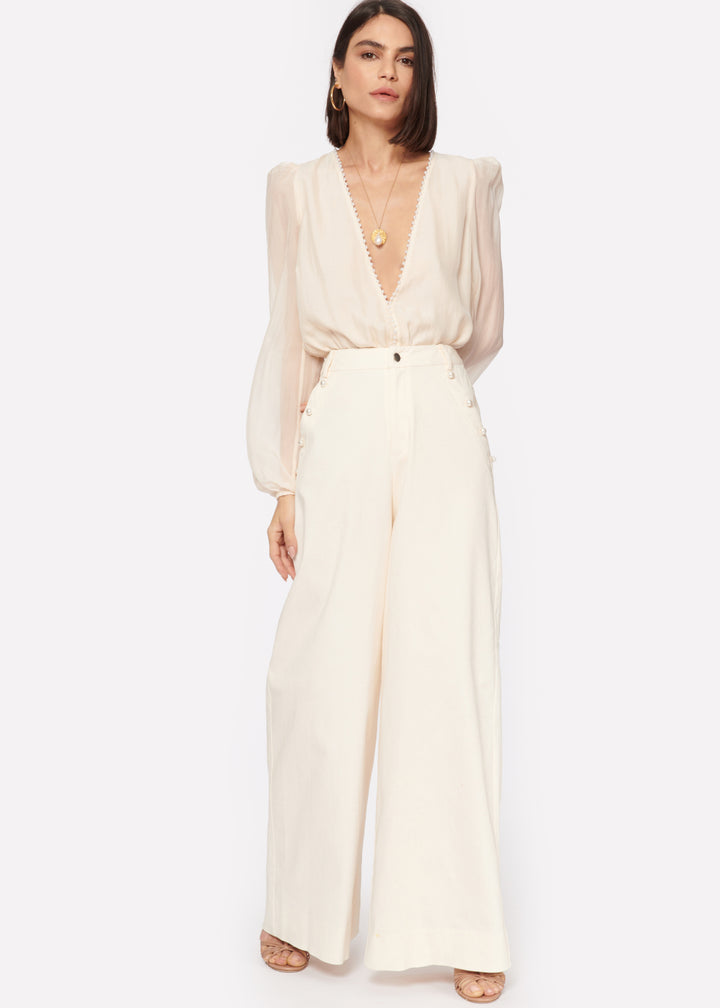 Cami NYC - Ingrid Bodysuit in Ceramic