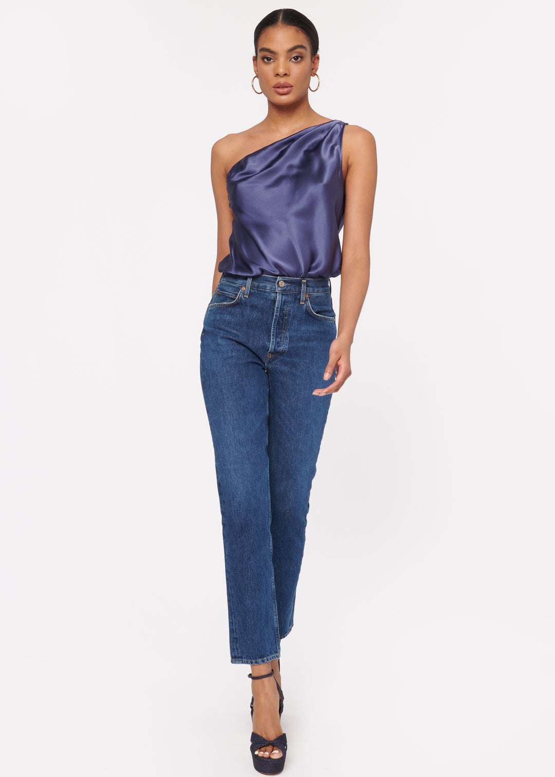 Cami NYC - Darby Bodysuit in Nightshadow
