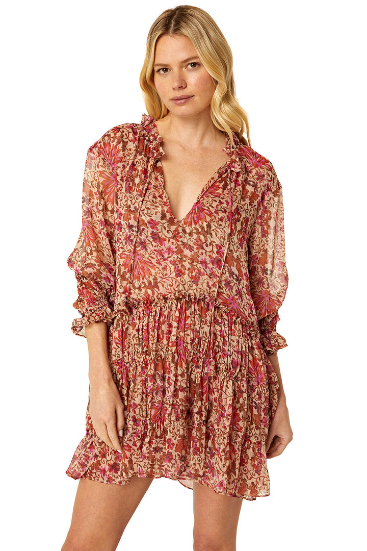 Misa - Ilanit Dress in Hibiscus Floral