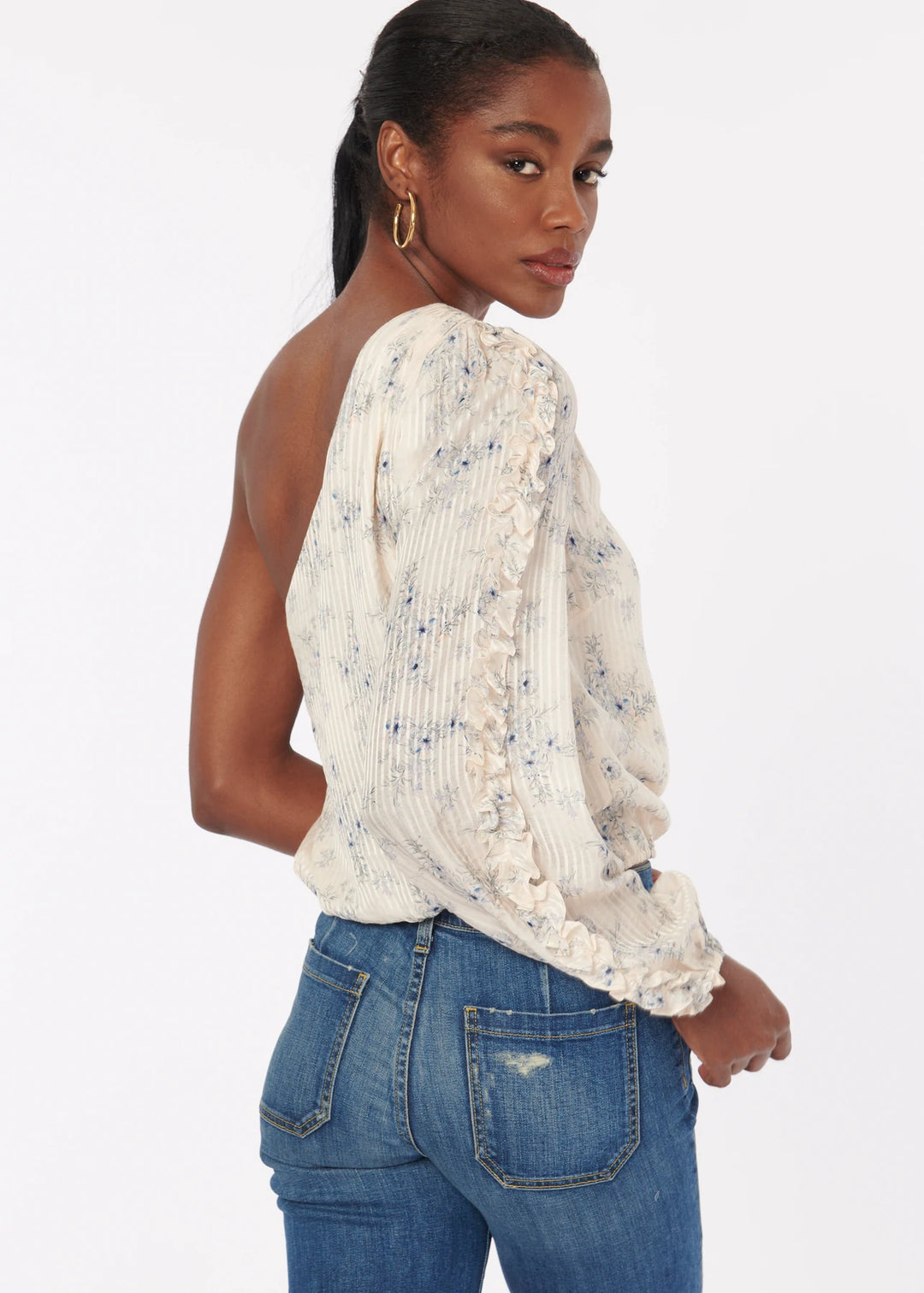 Cami NYC - Lotus Top in Forget Me Not