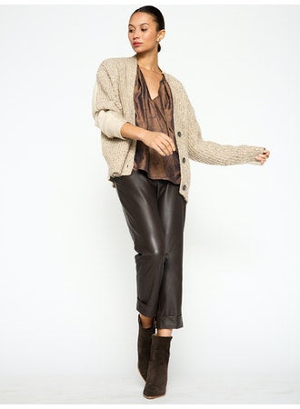 Brochu Walker - Parma Cardigan in Maro Combo