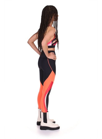 P.E NATION - Fluid Sports Bra in Print