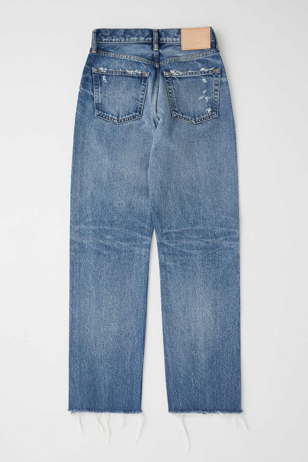 Moussy - MV Ashleys Wide Straight in Blue