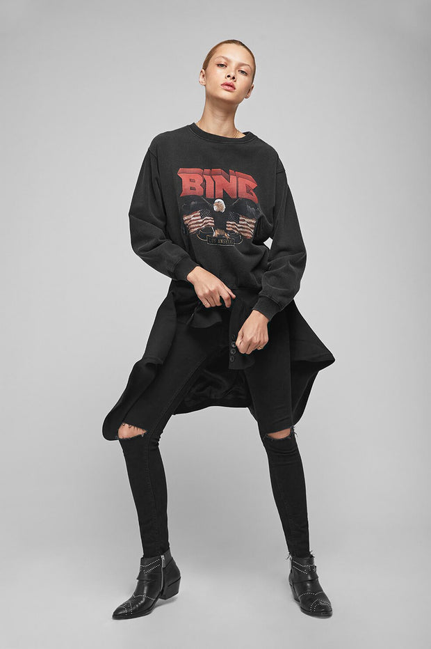 Anine Bing - Vintage Bing Sweatshirt Black