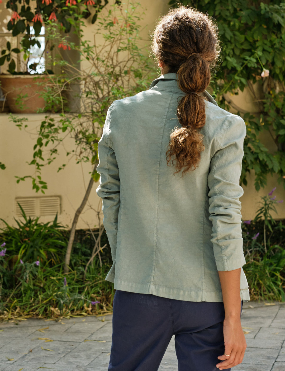 Frank & Eileen - Dublin Blazer in Sage Jacket