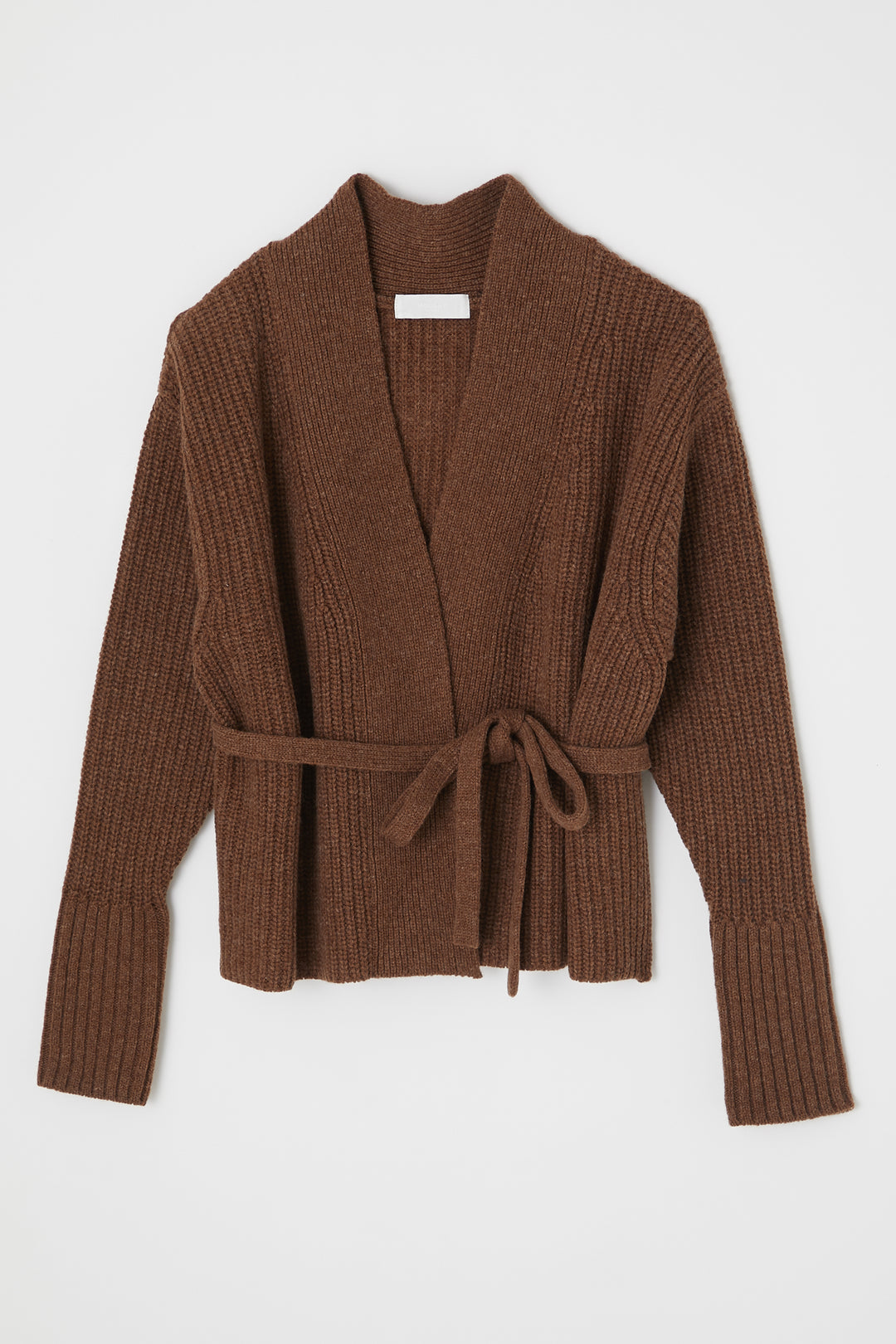 Moussy Denim - MV Short Knit Cardigan in Brown