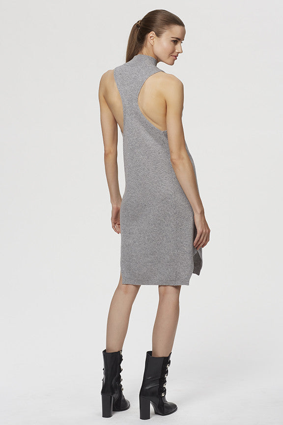 360 Sweater 360 Sweater Deana Dress Heather Grey at Blond Genius - 1