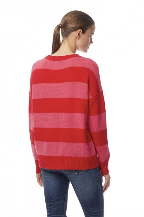 360 Sweater 360 Sweater - Sena Rouge/Shocking Pink at Blond Genius - 2