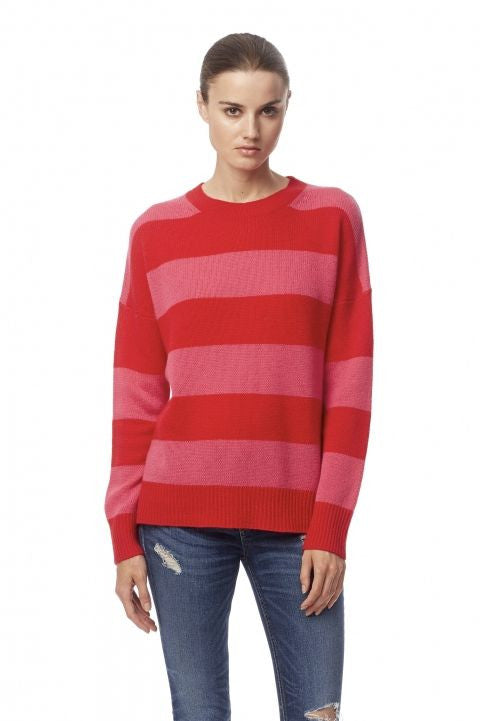 360 Sweater 360 Sweater - Sena Rouge/Shocking Pink at Blond Genius - 1