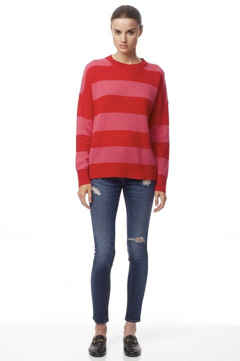 360 Sweater 360 Sweater - Sena Rouge/Shocking Pink at Blond Genius - 3
