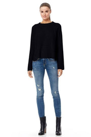 360 Sweater- Bianca Black