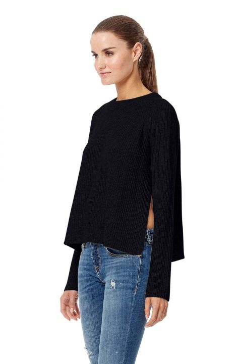 360 Sweater- Bianca Black