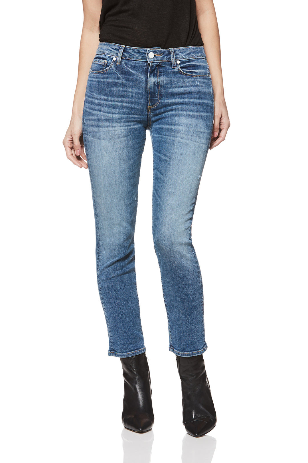 Paige Premium Denim- Hoxton Straight Ankle in Embarcadero