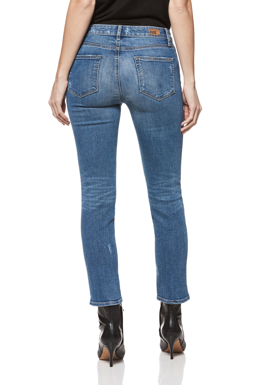 Paige Premium Denim- Hoxton Straight Ankle in Embarcadero