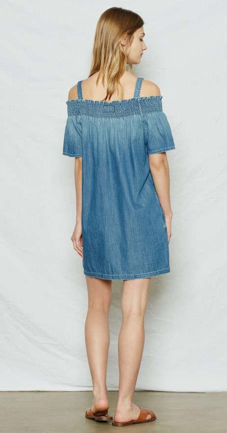 Current/Elliott The Madeline Dress Davis at Blond Genius - 2