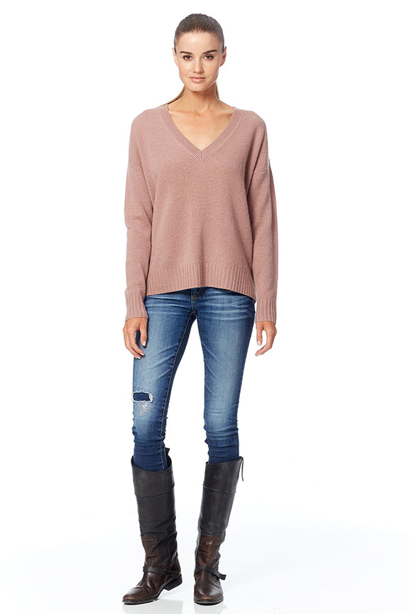 360 Sweater - Violet Tea Rose
